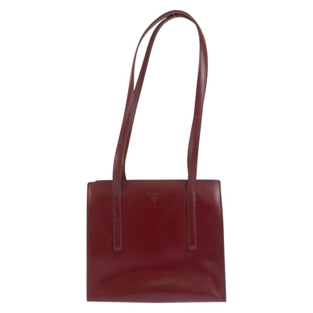Prada Patent Leather Tote Bag